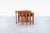 Mid-Century Modern Danish Modern Teak Nesting Table by Carlo Jensen for Poul Hundevad, 1960s For Sale - Image 3 of 12