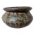 Vintage Artist Pottery Small Pot With Curves and Lip Earthy Browns For Sale