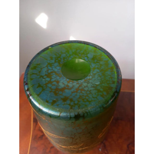Green Papilon Vase from Lötz, 1899 For Sale - Image 6 of 7
