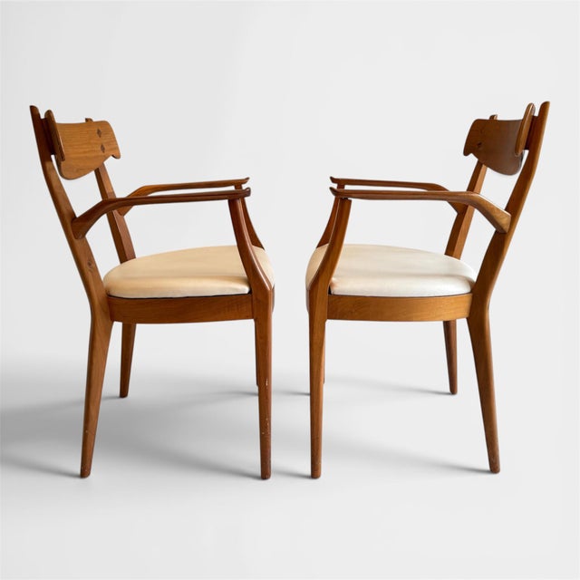 Mid-Century Modern Mid-Century Kipp Stewart for Drexel Declaration Dining Chairs, Circa 1965 - Set of 6 For Sale - Image 3 of 14