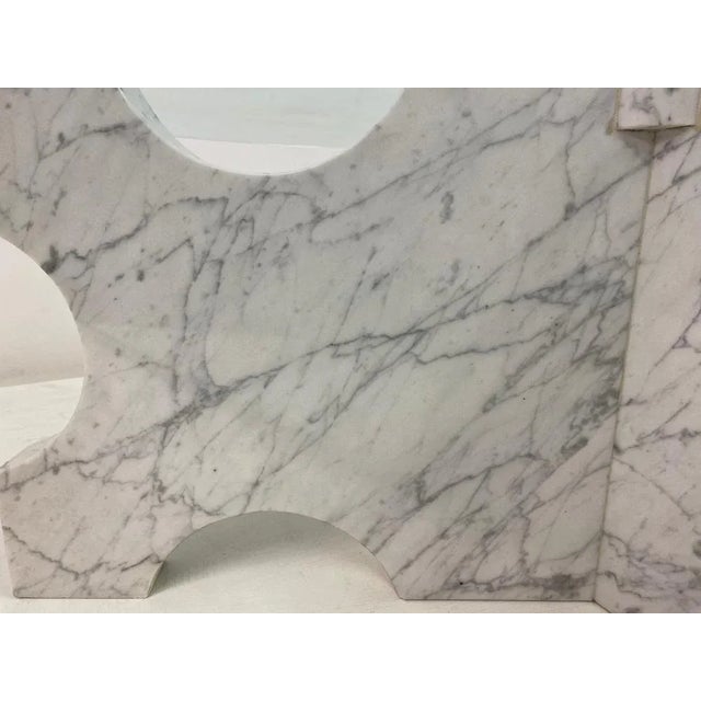 1970s Italian Carrara Marble Coffee Table, 1970s For Sale - Image 5 of 11