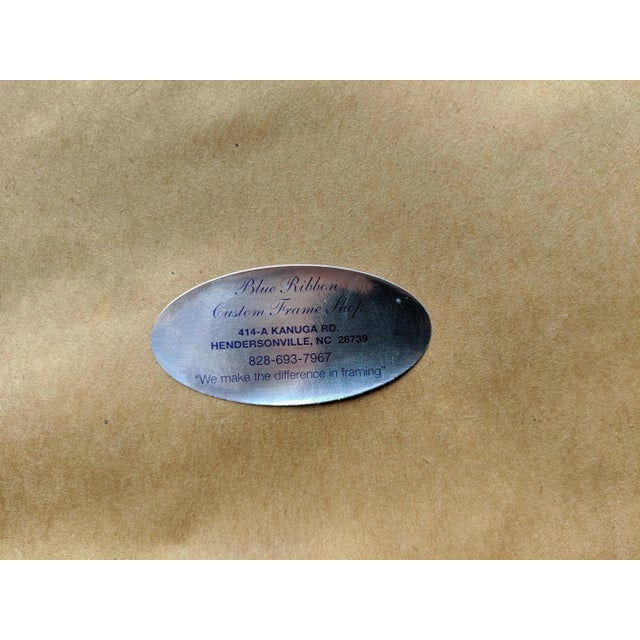 Vintage Silkscreen Asian Koi Fish Abstract Artwork For Sale - Image 11 of 12