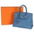 Blue Bleu Brighton Epsom Birkin 30 PHW For Sale - Image 8 of 10
