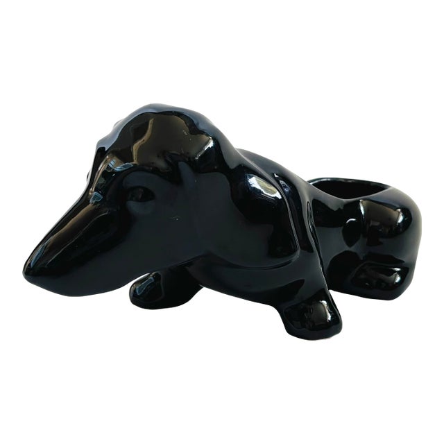 Vintage Dachshund Planter For Sale