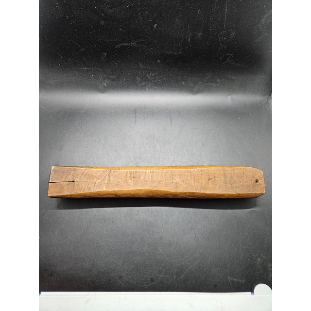 Asian Vintage Japanese Kashigata, Traditional Hand-Carved Wooden Mold (Upper)Vintage Japanese Kashigata, Traditional Hand-Carved Wooden Mold (Upper) For Sale - Image 3 of 4