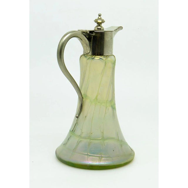 Art Nouveau Carafe from Pallme Konig, Czechoslovakia, 1890s For Sale - Image 4 of 12