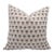 Fabdivine Decorative Block Print Cushion Cover 24x24 Inch Duck Canvas-Kohinoor For Sale