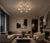 Metal 21st Century Modern Flush Mount by Fabio Ltd For Sale - Image 7 of 7