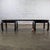Mid-20th Century Double Ming Style Base Coffee Table Chow Legs Black Painted Style of Baker For Sale - Image 16 of 18