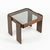 Wood and Glass Nesting Tables by Gianfranco Frattini, Italy, 1970s, Set of 3 For Sale - Image 16 of 18