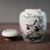 Small Chinese Famille Rose Porcelain Jar With Crane & Floral Motif, 3.7" For Sale In Los Angeles - Image 6 of 9