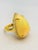 Bochic “Orient” Natural Fancy Diamond & Fire Opal Ring Set In 18K Gold & Silver For Sale - Image 4 of 12