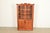 A gorgeous bench made English Country, Georgian, or Farmhouse style bar cabinet, dining cabinet, bookcase, or display...