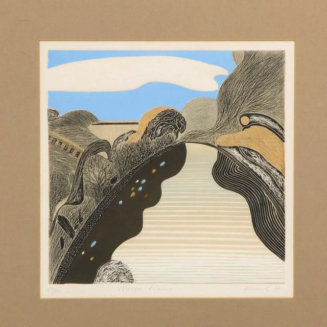 1977 "Nuage Blanc" Lithograph For Sale - Image 4 of 12