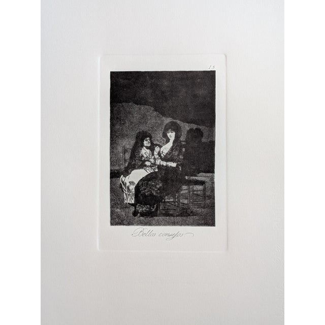 Francisco de Goya, Los Caprichos, Plate 15, Etching For Sale - Image 4 of 4