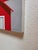 Contemporary Still the Heartland by Justin Wheatley | Acrylic on Canvas Red Barn With Blue Sky For Sale - Image 3 of 10