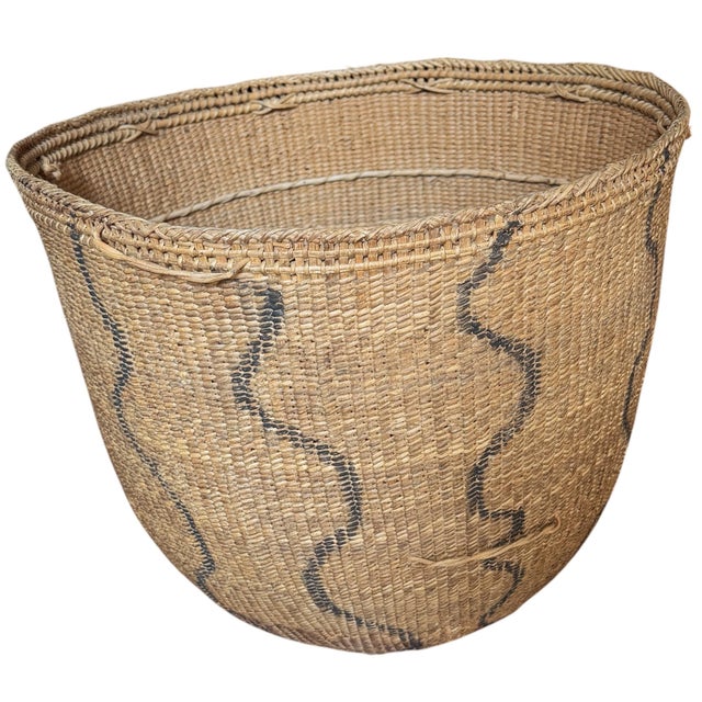 Yanomami Gathering Basket For Sale - Image 4 of 13