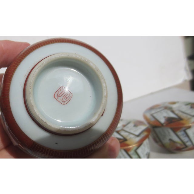 Mid 20th Century Japanese Mid-Century Tea Set - Set of 6 For Sale - Image 9 of 10