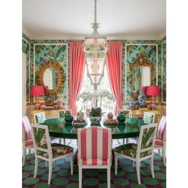 Vintage Palm Beach Regency Parcel Gilt White Pagoda Chandelier Dorothy Draper Style - Newly Painted For Sale - Image 12 of 12