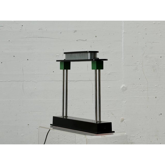 Postmodern Pausania Table Lamp by Ettore Sottsass Jr. for Artemide, Italy, 1980s For Sale - Image 3 of 17