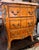 Pair of Red Marble-Top Parquetry Petite Commodes Nightstands For Sale - Image 14 of 15