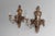1950s Vintage Wall Lights in Walnut, 1950s, Set of 2 For Sale - Image 5 of 8