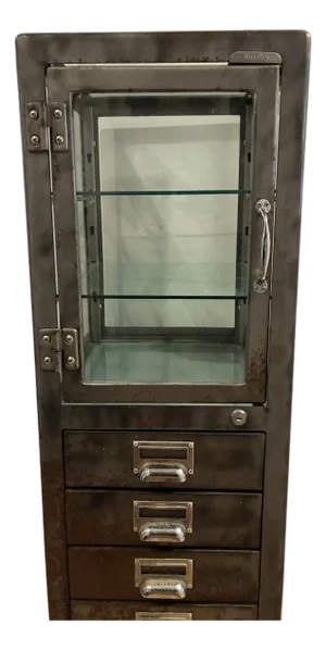 Vintage Pharmacy Cabinet by Dulton for Restoration Hardware