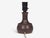 1960s Danish Modern, Small Table Lamp, Brown Glazed Stoneware For Sale - Image 9 of 10
