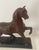 Antique Cast Metal Horse Statue – Early 20th Century Spelter Clock Topper Figurine For Sale - Image 11 of 11