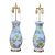 1960's Bitossi Pottery Table Lamps With Brass Hardware For Sale