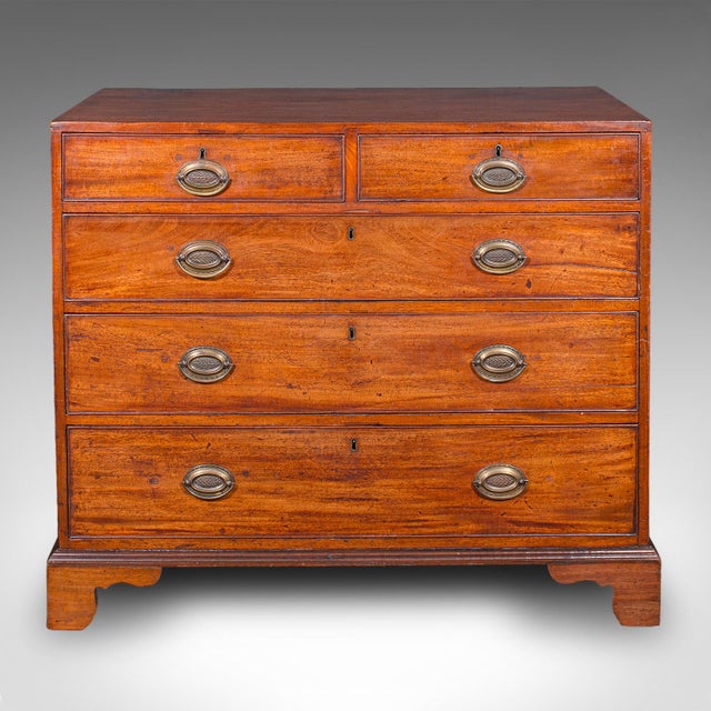 Antique Gentleman’s Tallboy, Chest of Drawers, Country House, Georgian, c.1790 For Sale - Image 4 of 12