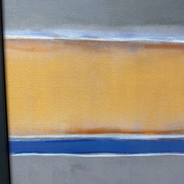 Wendover Art Group "Chance Encounter" Framed Abstract Artwork Print For Sale - Image 11 of 12