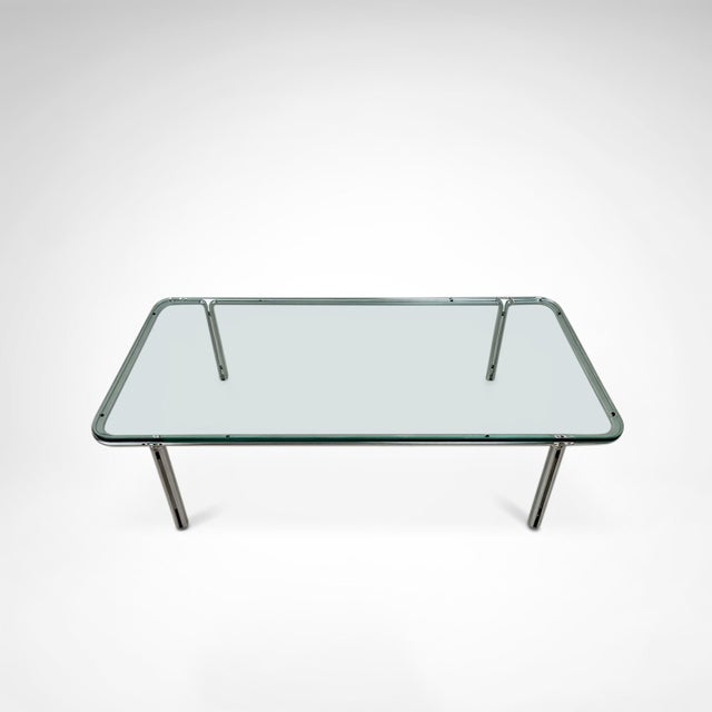 T112 Coffee Table in Steel and Glass by Horst Bruning for Kill International, 1970s For Sale - Image 9 of 11