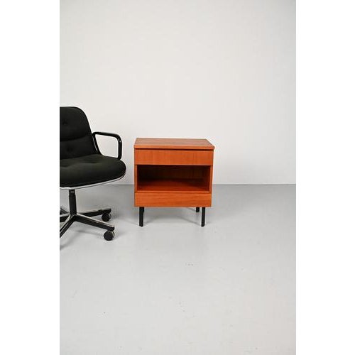 Musterring teak cabinet which can be uses as a bedside table as well as a hifi cabinet. This minimalistic cabinet made of...