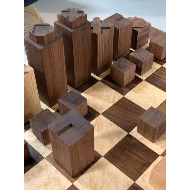 Custom Chess Set and Game Table For Sale - Image 16 of 17