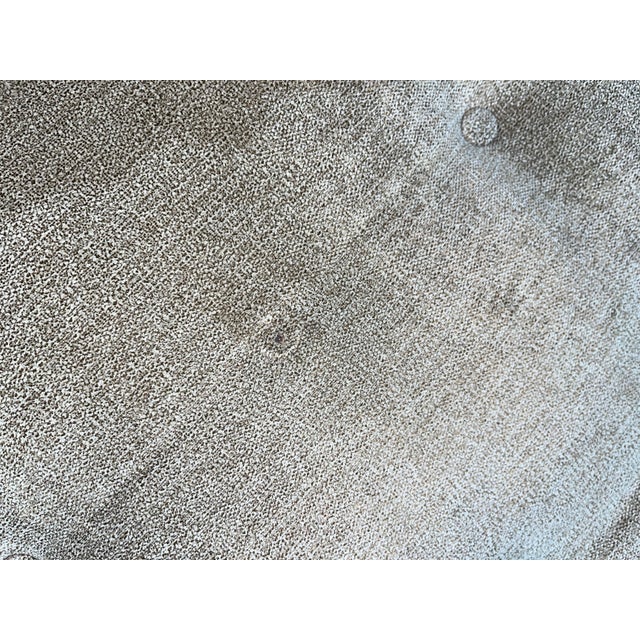 Custom Made Omnia Leather "Dreamsations" Tufted Tweed Ottoman Sleeper For Sale In Las Vegas - Image 6 of 8