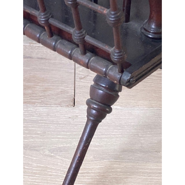 1910s 1910s Aesthetic Era Magazine Rack For Sale - Image 5 of 6