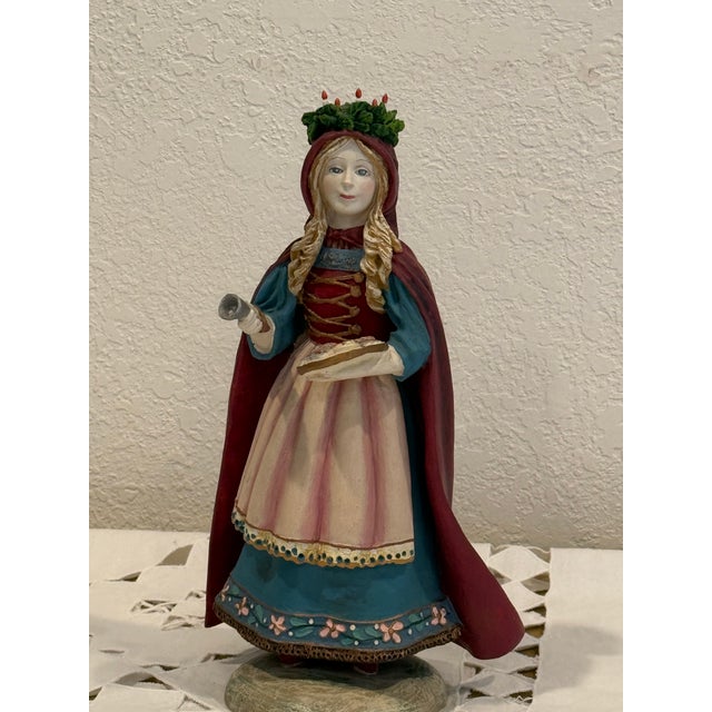 Ceramic Duncan Royal St. Lucia Collectible Statue For Sale - Image 7 of 9