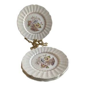 Vintage Royal Doulton English Bone China "Grantham" Dinner Plates- Set of 4