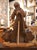 Pair 18th Century Italian Baroque Carved Painted Wood Adoring Angel Sculptures For Sale - Image 13 of 16