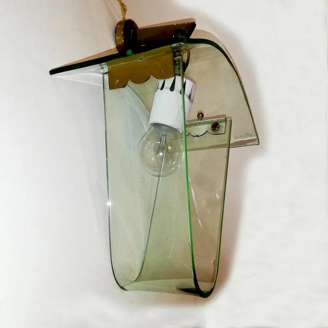 Sconces by Pietro Chiesa for Fontana Arte, 1940s, Set of 3 For Sale - Image 11 of 17