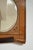 Wooden Edges Simulating Folds Mirror For Sale - Image 4 of 5