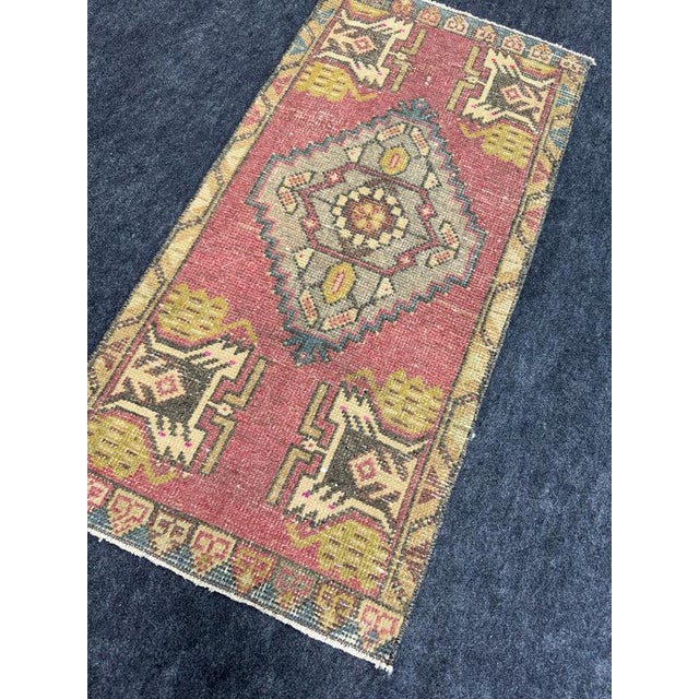 Early 21st Century Turkish Yastik Rug 1'8" x 3'4" For Sale - Image 5 of 5