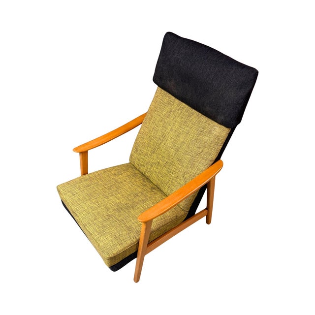 Mid 20th Century Swedish Sculptural Lounge Chair For Sale - Image 4 of 5