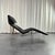 Skye Chaise Longue in Black Leather attributed to Tord Björklund for Ikea, Sweden, 1980s For Sale - Image 6 of 10