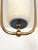 Metal Mid-Century Scandinavian Brass Pendant Lamp with Glass Shade, 1950s For Sale - Image 7 of 18