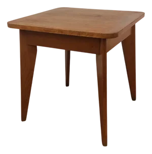 Vintage Side Table in Oak, 1950s