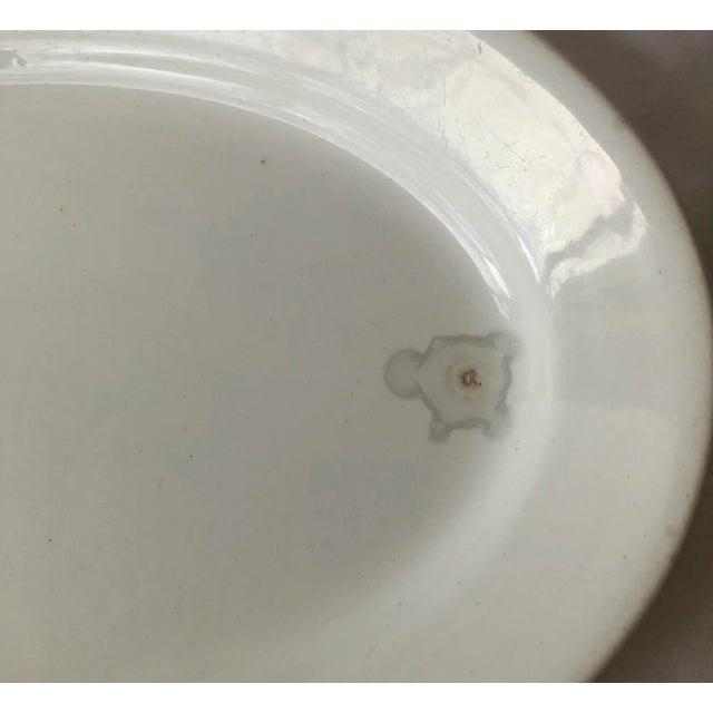 English Antique English Alfred Meakin Ironstone Platter For Sale - Image 3 of 8