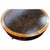 Wood Oxford Finish Tooled Leather Top Kindel Drum Table For Sale - Image 7 of 7