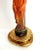 Burnt Orange Lamp Pair by Borghese 1960s Signed & Restored - New Shades For Sale - Image 8 of 18